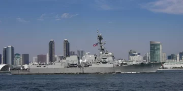 Destructor USS Pinckney de la Marina de Estados Unidos