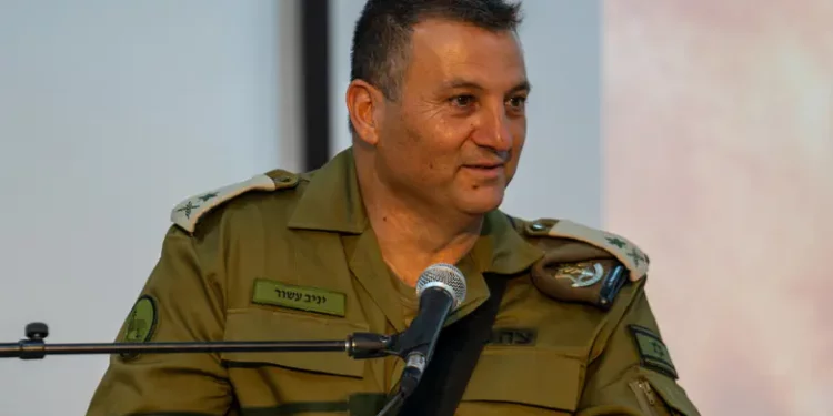 Mayor general Yaniv Asor