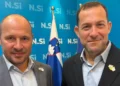 Yossi Dagan and Deputy Prime Minister Jernej Vrtovec