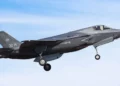 Un F-35B italiano aparece por primera vez con un cañón externo de 25 mm
