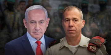 Imagen que acompaña la información sobre Avi Gil y Benjamín Netanyahu antes del ataque del 7 de octubre