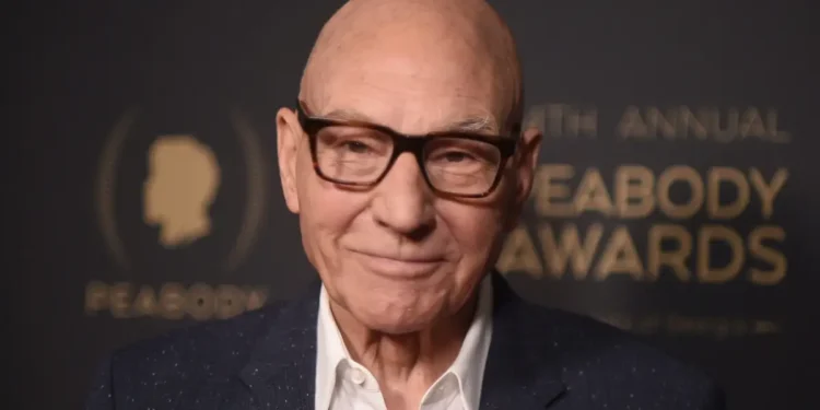 Patrick Stewart asiste a la 84.ª edición de los Premios Peabody, celebrada el 9 de junio de 2024 en Beverly Hills, California. (Richard Shotwell/Invision/AP)