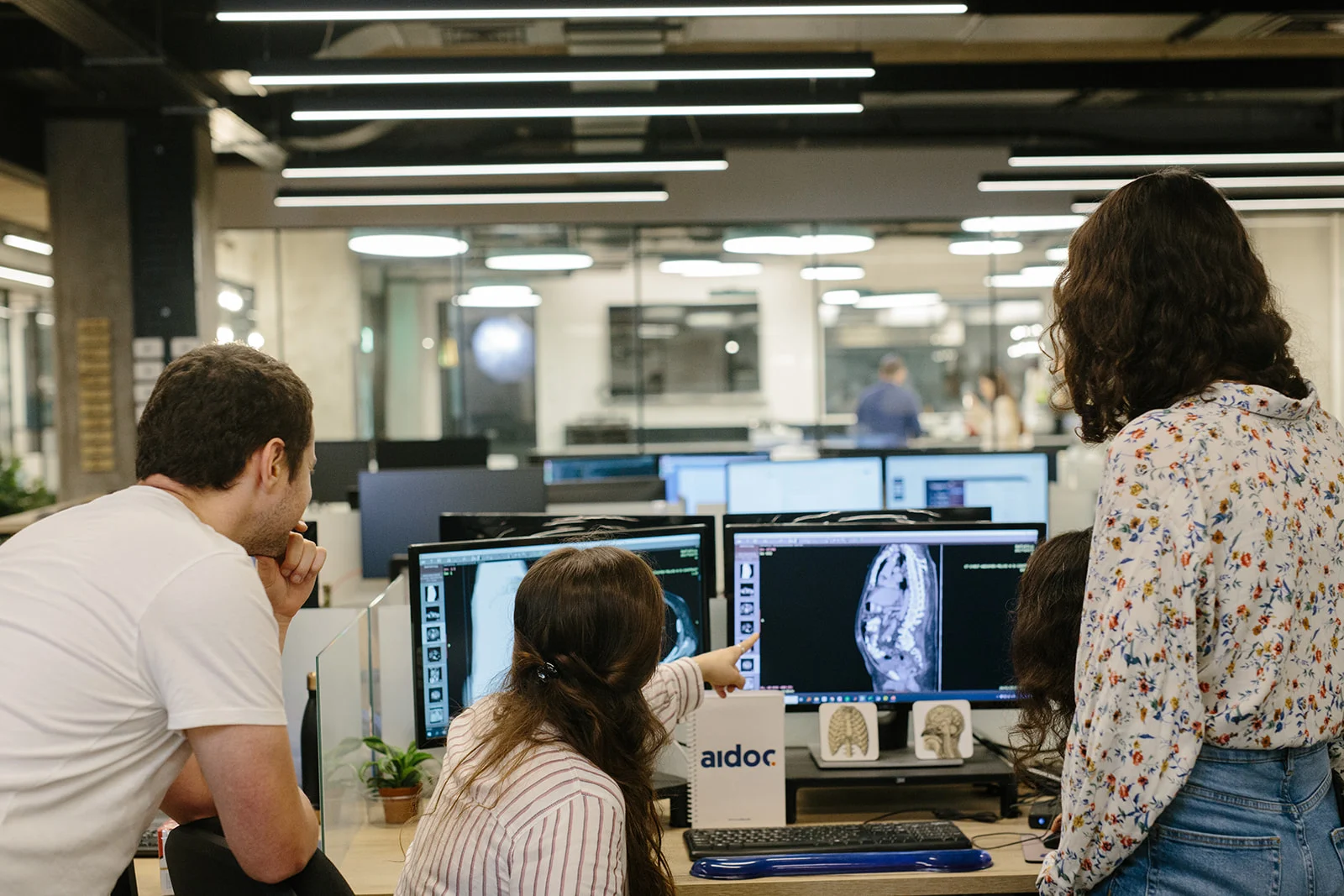 Aidoc y su tecnología de análisis médico Aidoc, desarrolladora de software de inteligencia artificial para imágenes médicas