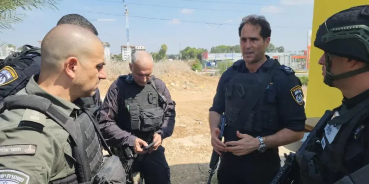 Amir Cohen, comandante del Distrito Central de la Policía de Israel