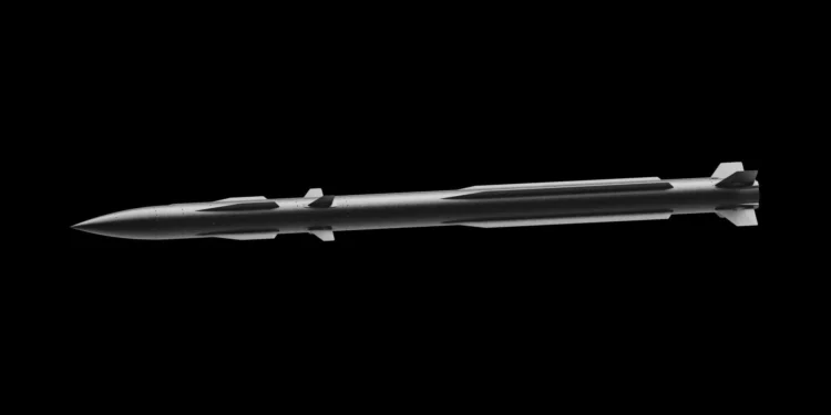 Misil interceptor Steelfin de Anduril, diseñado como parte de una familia modular de defensa aérea.