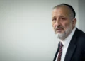 Aryeh Deri, presidente de Shas y diputado