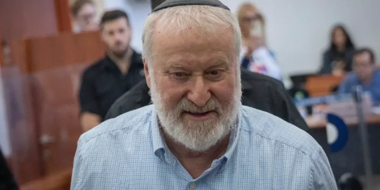 Avichai Mandelblit y Shai Nitzan en una fotografía de archivo