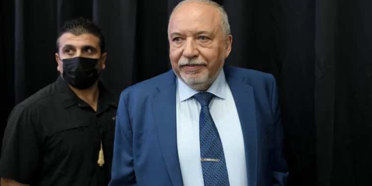 Avigdor Liberman, diputado y presidente de Yisrael Beytenu.