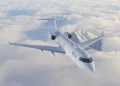 El avión de reconocimiento ME-11B del Ejército de Estados Unidos, desarrollado a partir del Bombardier Global 6500.
