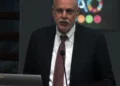 Captura de video de Benjamin Davis, funcionario de la Organización de las Naciones Unidas para la Alimentación y la Agricultura, en 2026.