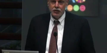Captura de video de Benjamin Davis, funcionario de la Organización de las Naciones Unidas para la Alimentación y la Agricultura, en 2026.
