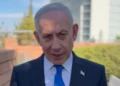 El primer ministro Benjamin Netanyahu ofrece una declaración en video el 2 de octubre de 2026.