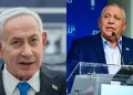 Benjamin Netanyahu y Gadi Eisenkot.