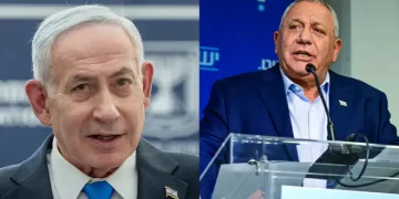 Benjamin Netanyahu y Gadi Eisenkot.