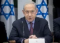 Benjamin Netanyahu durante una reunión del gobierno
