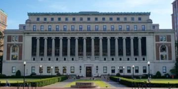 Biblioteca Butler de la Universidad de Columbia, en Nueva York.