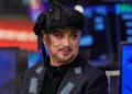 El cantante Boy George durante una entrevista en la Bolsa de Nueva York el 15 de junio de 2026.