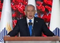 Ceremonia estatal en Israel por el tercer aniversario de la masacre del 7 de octubre.