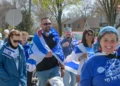 Milwaukee Jews march in the community's annual Walk for Israel.