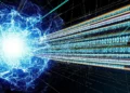 Imagen ilustrativa de un concepto de computación cuántica.