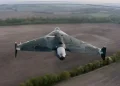 Imagen relacionada con los drones rusos Geran-4 utilizados contra Ucrania.