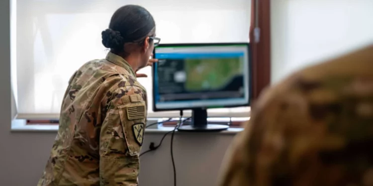 Imagen de la noticia sobre las nuevas formaciones de guerra autónoma del Ejército de Estados Unidos.