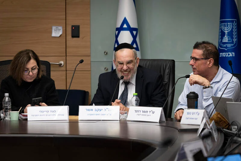 Yaakov Asher, presidente de Judaísmo Unido de la Torá.