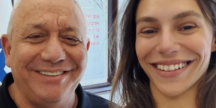 Eliana Zaks, responsable del equipo juvenil del partido de Gadi Eisenkot