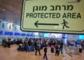 Espacio protegido en el aeropuerto Ben Gurión