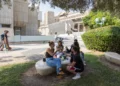 Estudiantes en la Universidad Ben Gurion, en Beerseba, el 4 de noviembre de 2025.