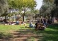 Estudiantes de la Universidad Tel-Hai de Kiryat Shmona, en la Galilea, el 20 de octubre de 2026.
