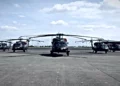 Helicóptero S-70i Black Hawk de la Fuerza Aérea de Filipinas.