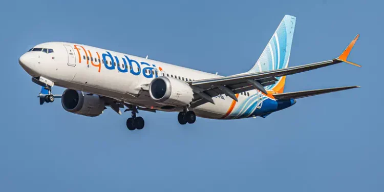 Avión de Flydubai