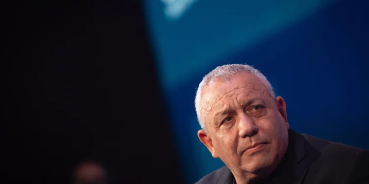 Gadi Eisenkot, presidente de Yashar, en una conferencia juvenil en Jerusalén el 11 de octubre de 2026.