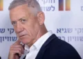 Gadi Eisenkot en la frontera con Gaza.