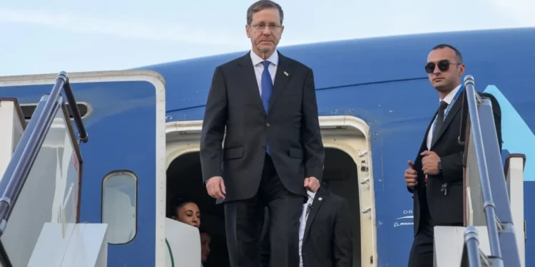 Visita diplomática del presidente israelí Isaac Herzog a Azerbaiyán