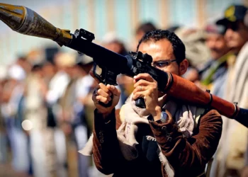 Combatientes hutíes de Yemen, grupo respaldado por Irán