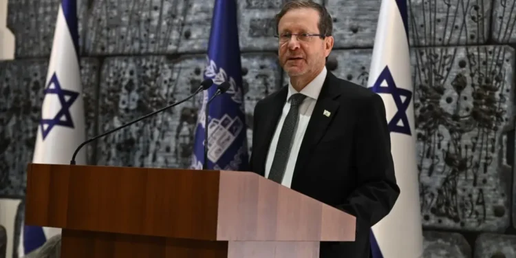 Isaac Herzog, presidente de Israel