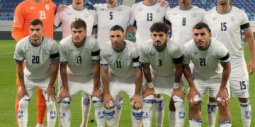 Partido entre las selecciones de Israel e Irlanda