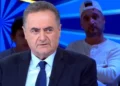 Imagen de una emisión de Canal 14 sobre las declaraciones de Israel Katz