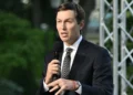 Jared Kushner participa en una conferencia de prensa conjunta con el presidente de Ucrania en Kiev, el 6 de septiembre de 2026.