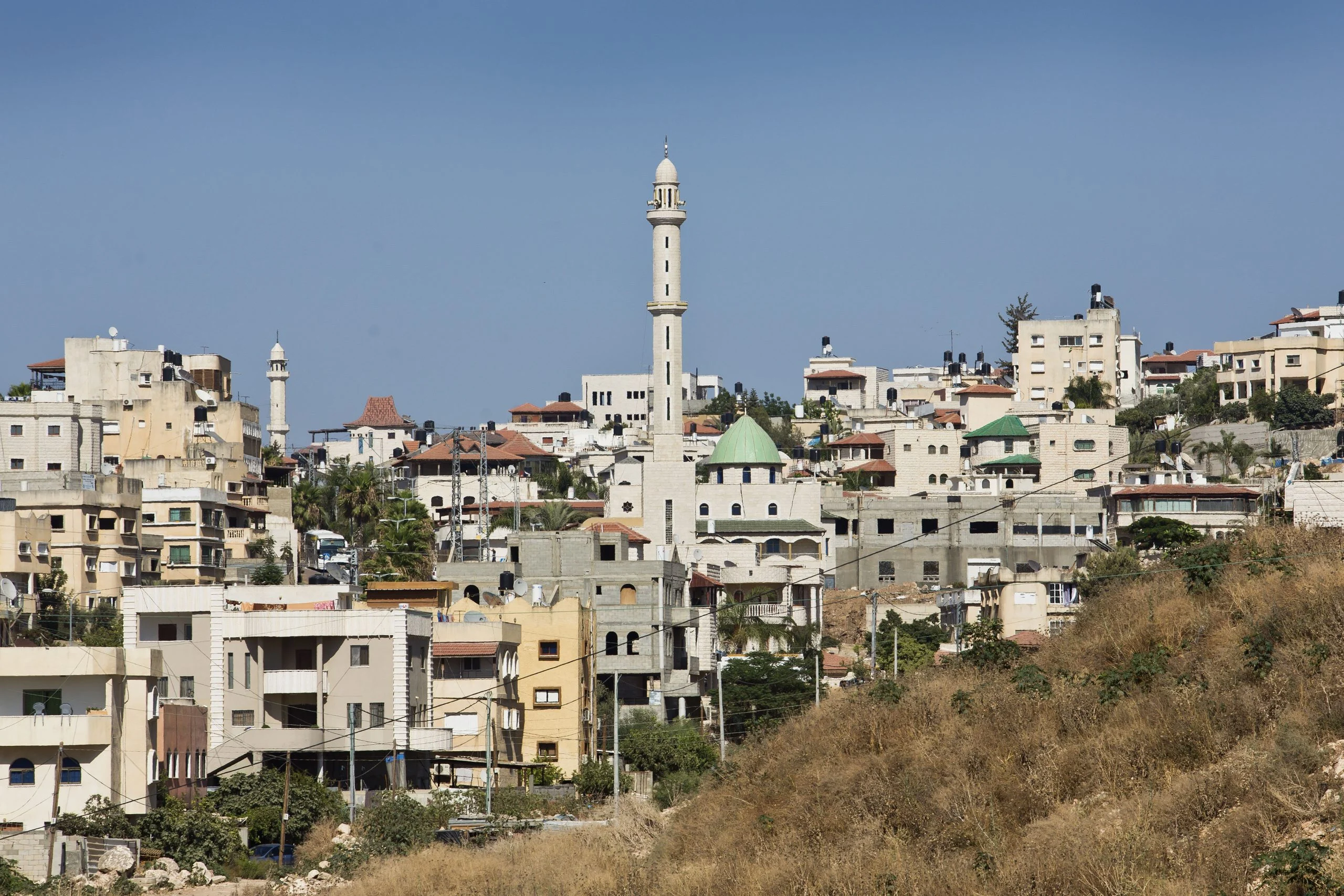 Kafr Qasim en una fotografía de archivo