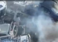 Incendio cerca de Kfar Ana