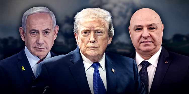 Imagen sobre las garantías de Estados Unidos al presidente de Líbano respecto de la zona de seguridad israelí