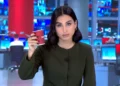 Maggie Tabibi, presentadora de noticias de Canal 14