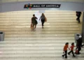 Shoppers walk through the Mall of America, October 7, 2026, in Bloomington, Minnesota (AP Photo/Ellen Schmidt)