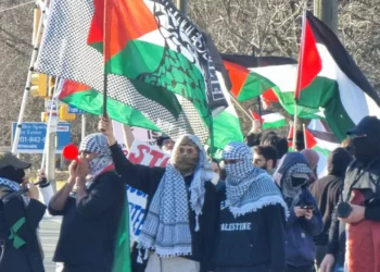 Manifestación contra Israel