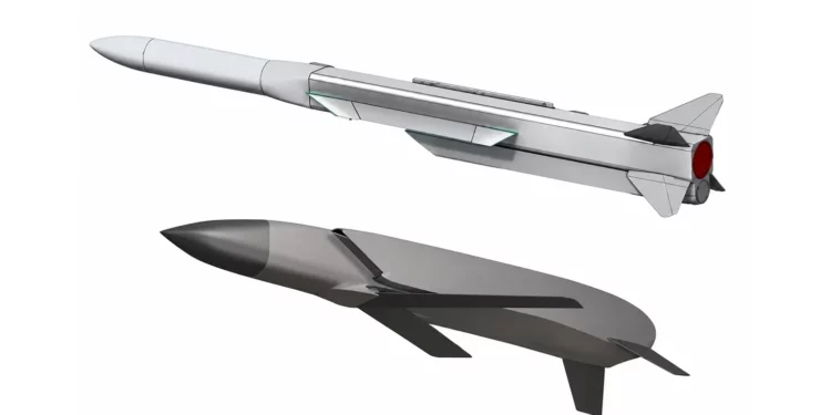 Conceptos de armas aire-aire y aire-superficie que ilustran posibles aplicaciones militares de la tecnología de motores de detonación rotativa.