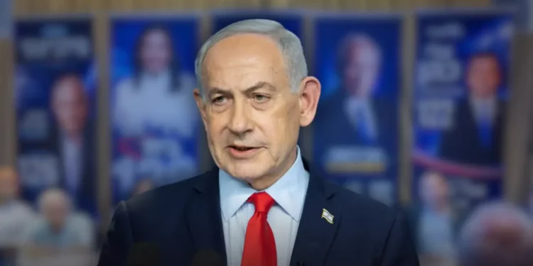 Benjamín Netanyahu, primer ministro de Israel