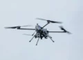 Cámara de NextVision montada en un dron
